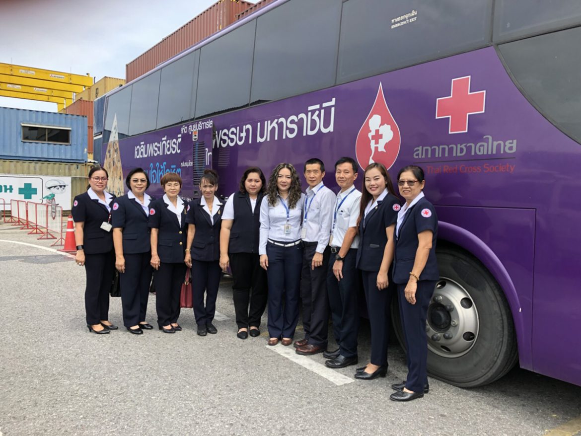 1527765433002 ที ไอ พี เอส ร่วมบริจาคโลหิตแก่สภากาชาดไทย ครั้งที่ 3/2561