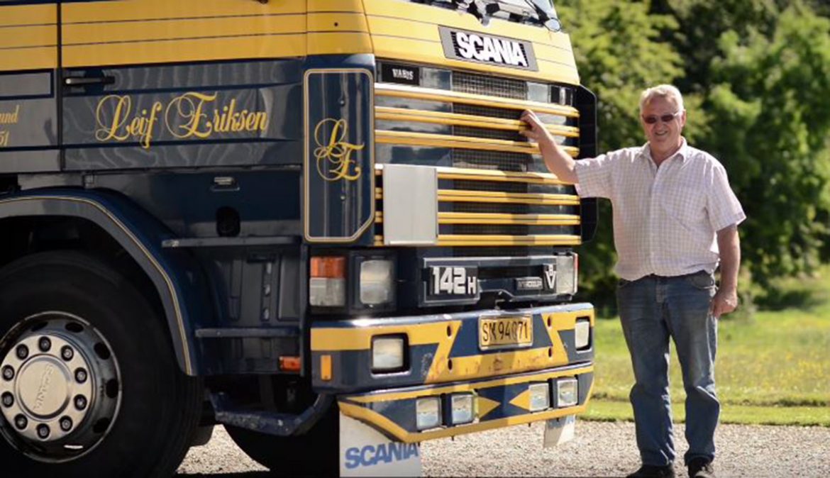 Scania V8 กับระยะทาง  4,147,000 กม.  เทียบเท่าการเดินทางรอบดวงจันทร์ 5 รอบ