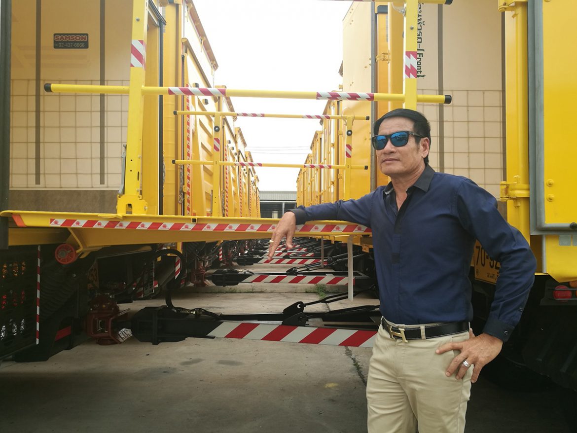 เสรีชัยพัฒนา ยกระดับขนส่ง พัฒนาตู้ผ้าใบรุ่นใหม่รายแรก