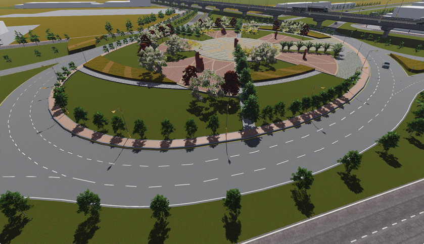 กรมทางหลวง สร้างสะพานจุดตัด แยกอินโดจีน