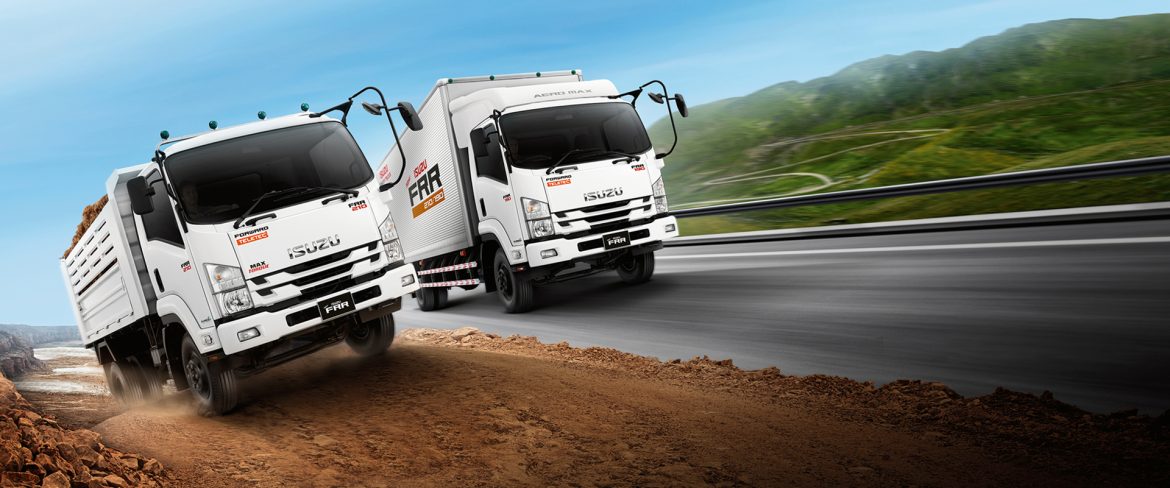 อีซูซุ FRR ใหม่!งานบ่อดินก็เก่ง งานหลังถนนก็เด่น