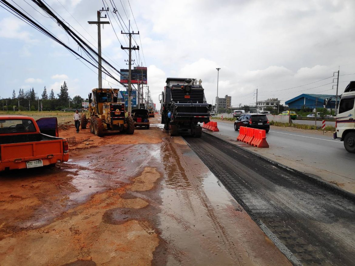 ทางหลวงแจ้งปิดการจราจรทางหลวงหมายเลข 35 (ถนนพระราม 2)