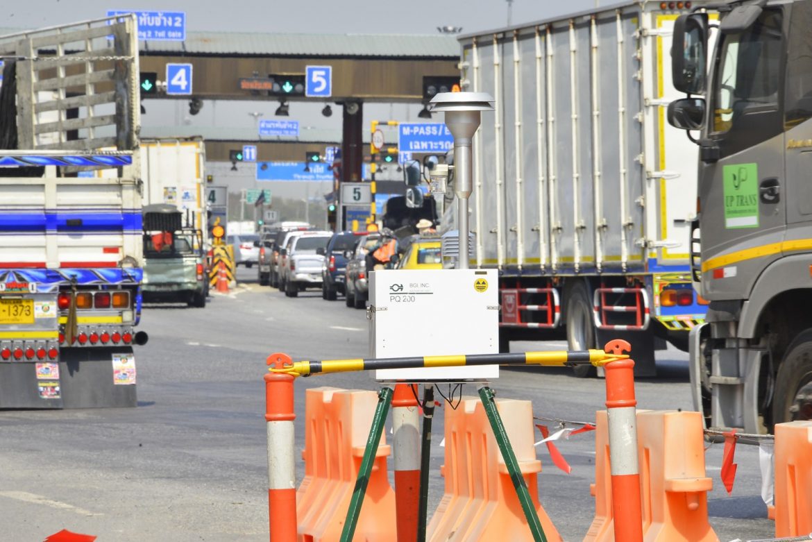 กรมทางหลวง ออกมาตรการป้องกันฝุ่น PM2.5