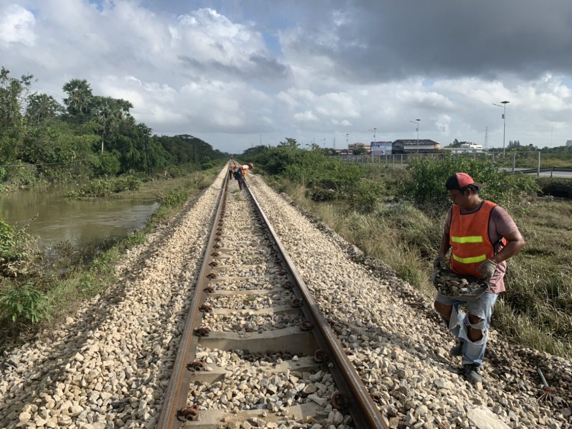 การรถไฟฯเร่งซ่อมแซมทางรถไฟสายใต้ คาดเปิดเดินรถ 8 ม.ค.62