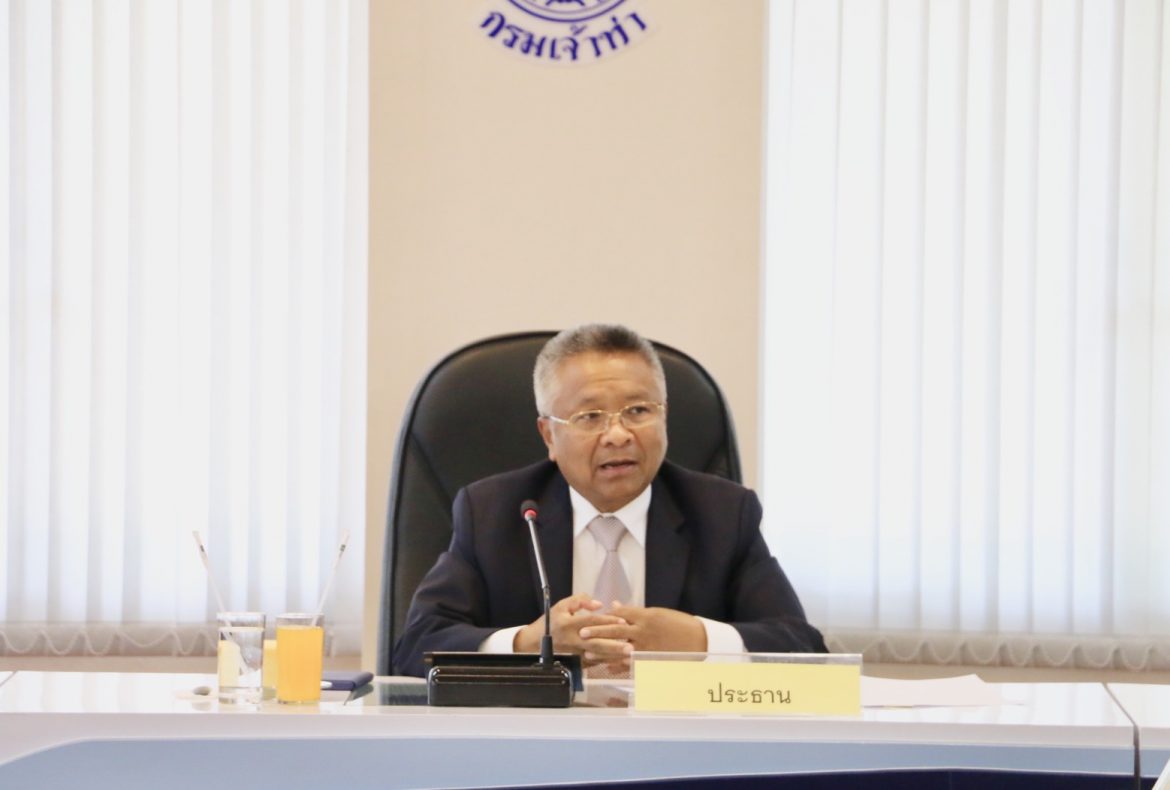 นายสมศักดิ์ ห่มม่วง เจ้าท่าคุมเข้มเรือในแม่น้ำเจ้าพระยา – ป่าสัก ลดฝุ่น PM 2.5