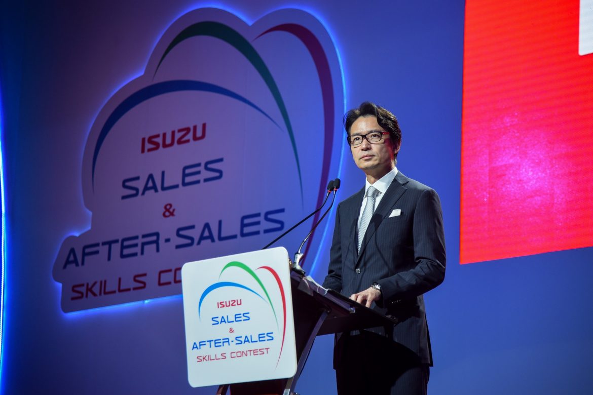SK 0124 อีซูซุ จัดแข่ง “ทักษะด้านการขายและบริการหลังการขาย”