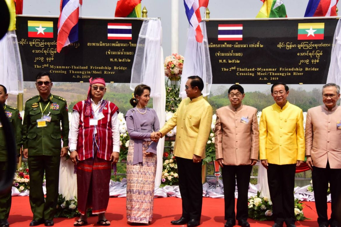 ชื่นมื่น! ไทย-เมียนมา ร่วมเปิดสะพานมิตรภาพแห่งที่ 2