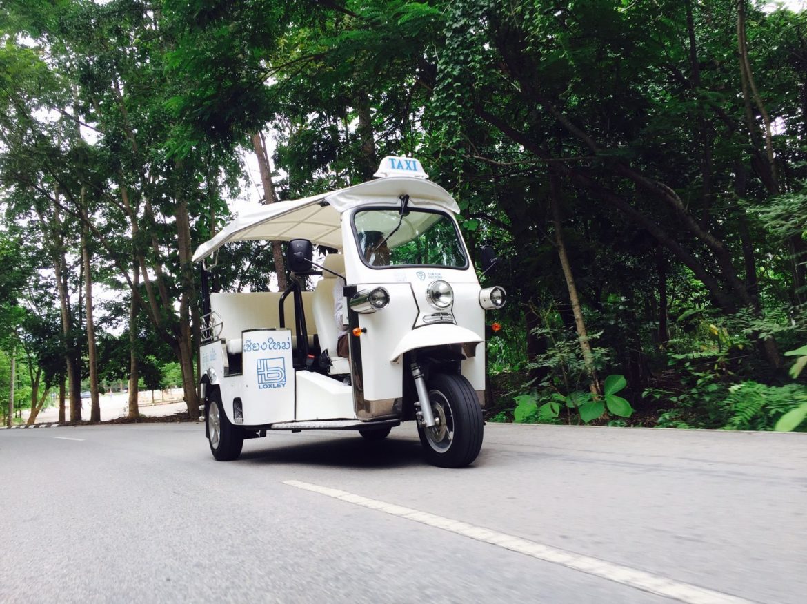 “ล๊อกซเล่ย์” ชิมลางดันตุ๊กตุ๊กไฟฟ้า วอนภาครัฐสนับสนุน