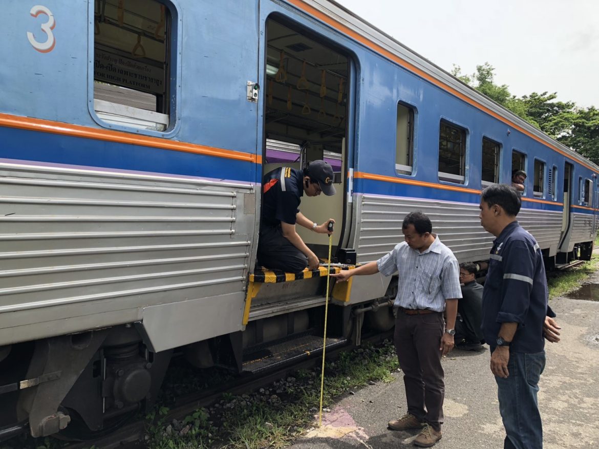 “รถไฟ” เร่งปรับบันไดรับชานชาลาแบบใหม่สูง 1.10 เมตร