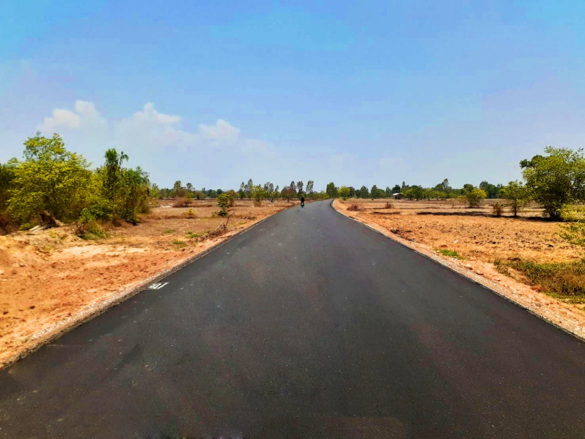 กรมทางหลวงชนบท ยกระดับถนนสายแยก สน.3054 – บ.ธาตุดุม จ.สกลนคร