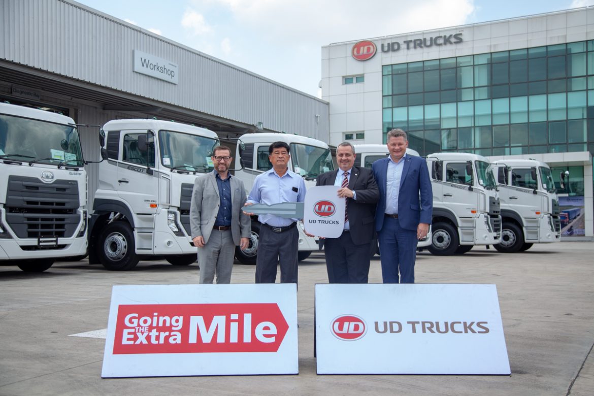 ส่งมอบรถบรรทุก ยูดี เควสเตอร์ รุ่นใหม่ 6 คัน