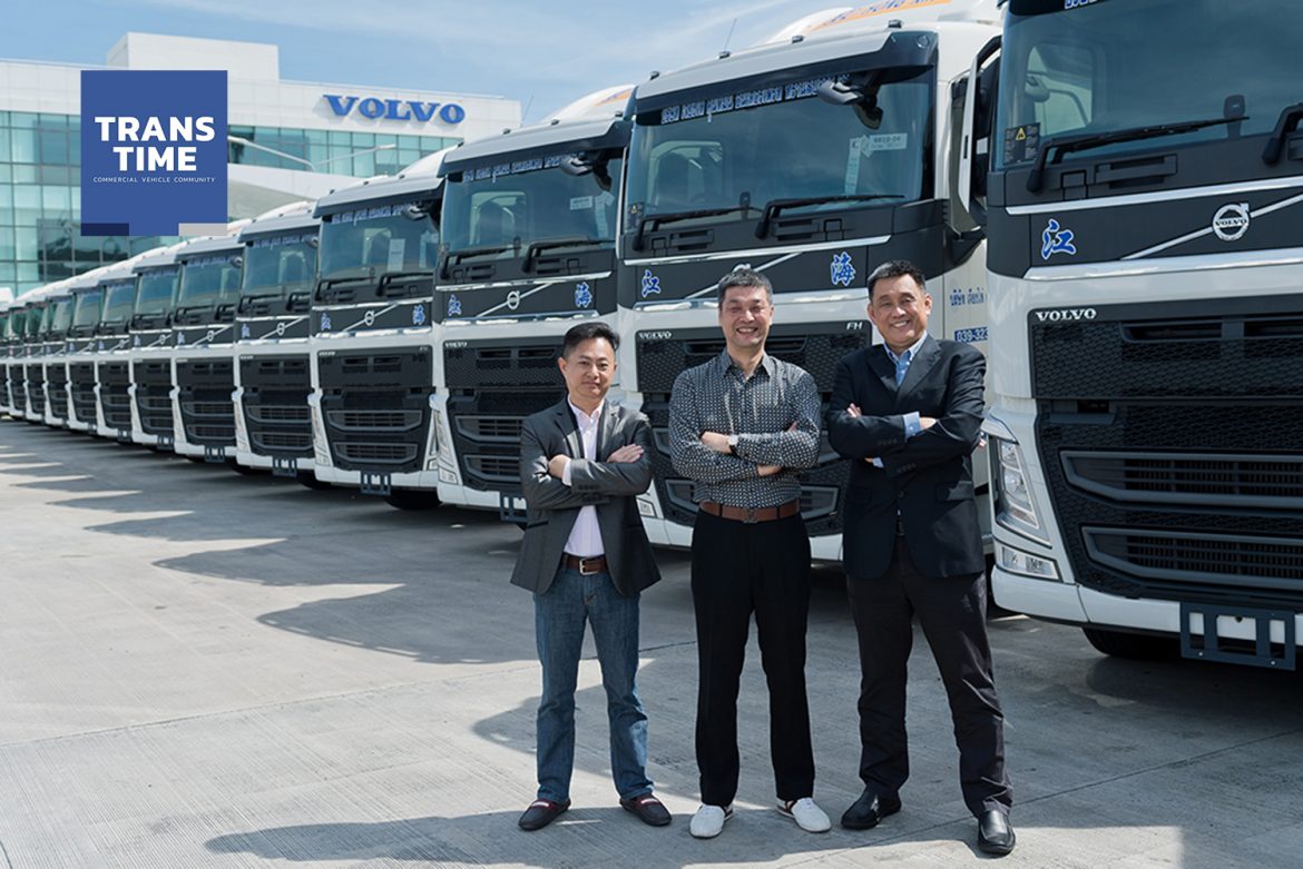 “ไทยแสง จันทบุรี โลจิสติกส์”สั่งซื้อรถบรรทุกวอลโว่ 41 คัน ขนส่งผลไม้ ไทย-จีน โต 200-300%