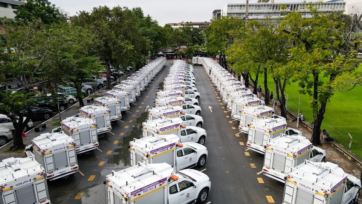 SO WHEEL ส่งมอบรถดัดแปลงแก้กระแสไฟฟ้าขัดข้องให้ กฟภ.ล๊อตใหญ่ 233 คัน มูลค่า 333 ล้านบาท