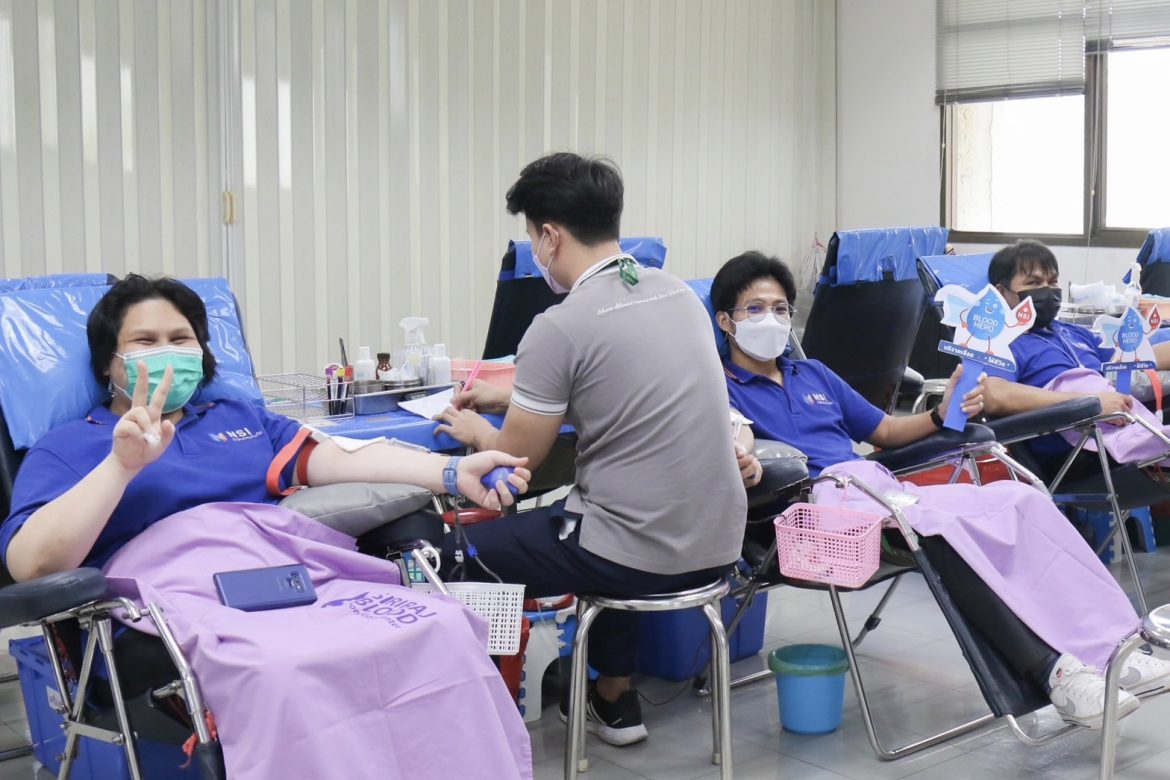 NSI นำสินประกันภัย รวมพลัง Blood Hero บริจาคโลหิต ครั้งที่ 2 ประจำปี 2566