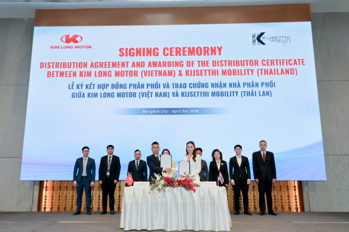 KIJSETTHI MOBILITY ผนึก KIM LONG MOTOR ปักหมุดตลาดไทย ดันไทยสู่ฮับยานยนต์เชิงพาณิชย์อาเซียน เตรียมเปิดตัวรถโดยสารคุณภาพสูงภายในปีนี้